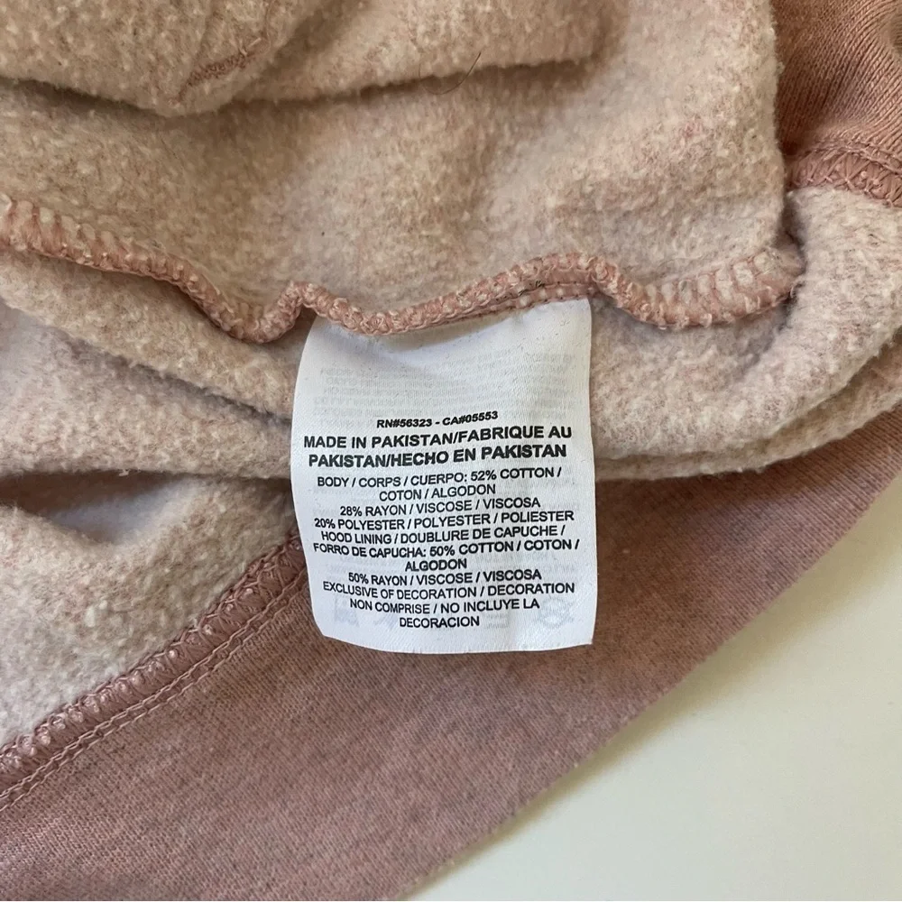 Nike Light Pink Funnel Cowl Neck Pullover Sweatshirt Medium Women’s